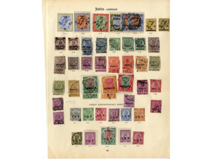 1854/1931, gestempelte Sammlung mit besseren Ausgaben wie Mi.-Nr. 74, Dienst, Feldpost etc., ex Sammlung "Frankfurt"