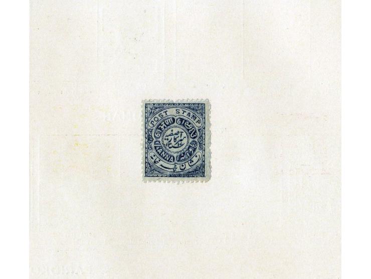 1854/1915 (ca.), ungebrauchte und gestempelte alte Sammlung mit schönem Teil Kleinstaaten