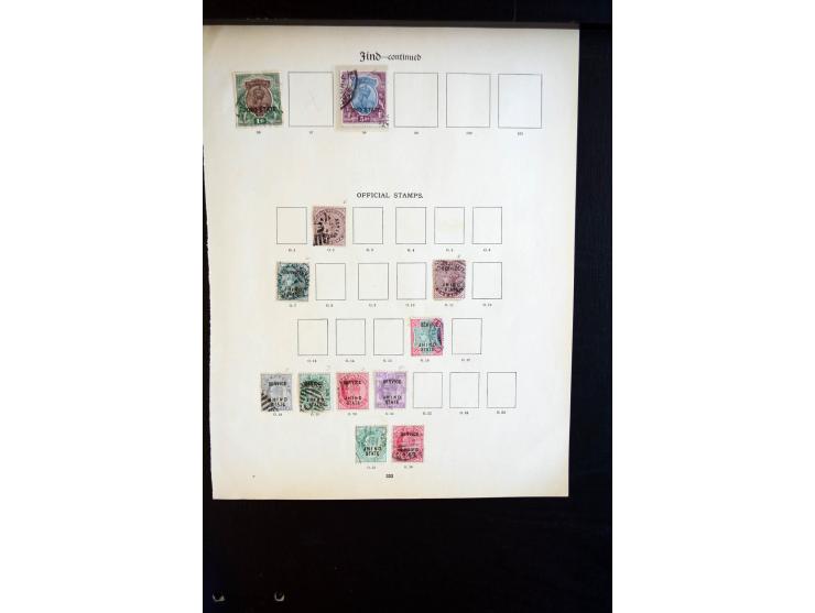 1869/1932 (ca.), ungebrauchte und gestempelte Sammlung mit vielen guten Augaben, ex Sammlung "Frankfurt"