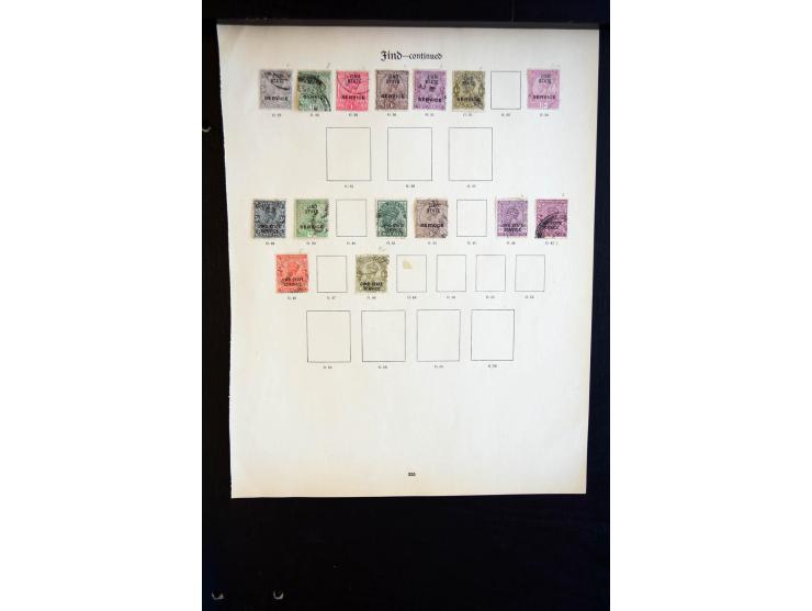 1869/1932 (ca.), ungebrauchte und gestempelte Sammlung mit vielen guten Augaben, ex Sammlung "Frankfurt"
