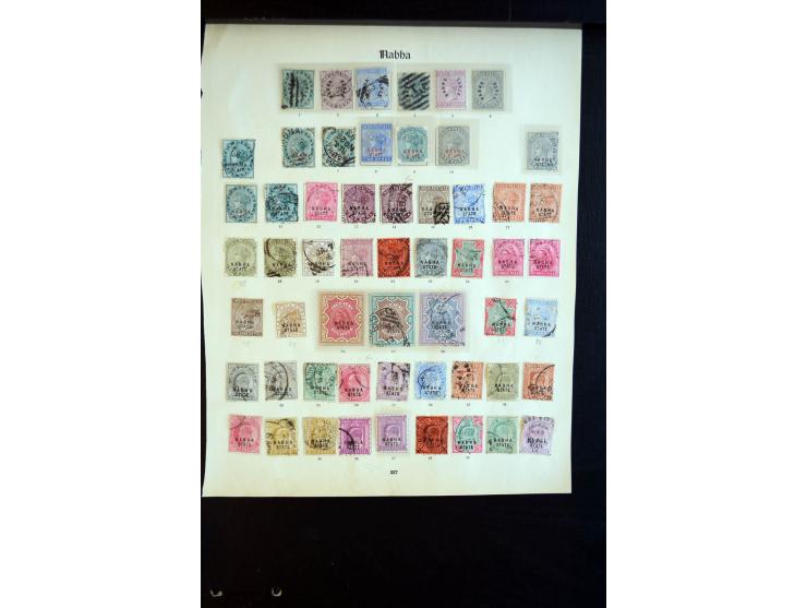 1869/1932 (ca.), ungebrauchte und gestempelte Sammlung mit vielen guten Augaben, ex Sammlung "Frankfurt"