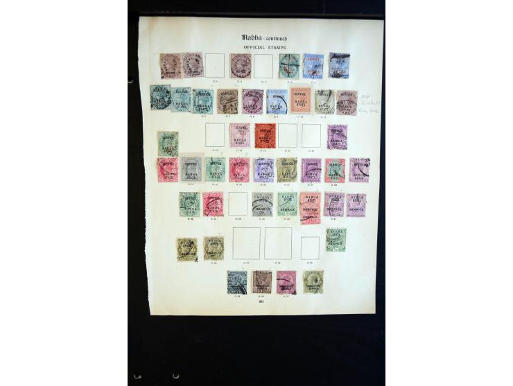 1869/1932 (ca.), ungebrauchte und gestempelte Sammlung mit vielen guten Augaben, ex Sammlung "Frankfurt"