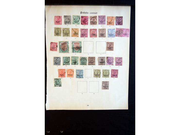 1869/1932 (ca.), ungebrauchte und gestempelte Sammlung mit vielen guten Augaben, ex Sammlung "Frankfurt"