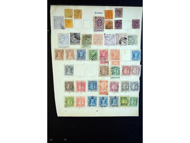 1869/1932 (ca.), ungebrauchte und gestempelte Sammlung mit vielen guten Augaben, ex Sammlung "Frankfurt"