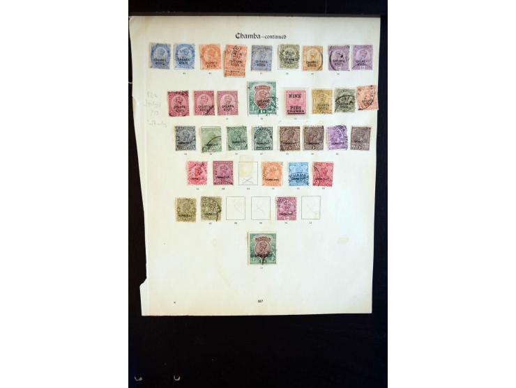 1869/1932 (ca.), ungebrauchte und gestempelte Sammlung mit vielen guten Augaben, ex Sammlung "Frankfurt"