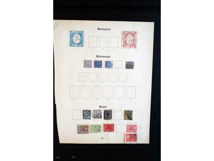 1869/1932 (ca.), ungebrauchte und gestempelte Sammlung mit vielen guten Augaben, ex Sammlung "Frankfurt"