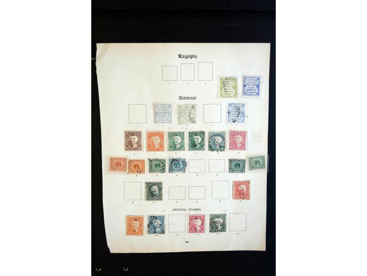 1869/1932 (ca.), ungebrauchte und gestempelte Sammlung mit vielen guten Augaben, ex Sammlung "Frankfurt"