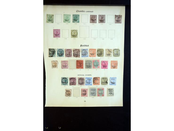 1869/1932 (ca.), ungebrauchte und gestempelte Sammlung mit vielen guten Augaben, ex Sammlung "Frankfurt"