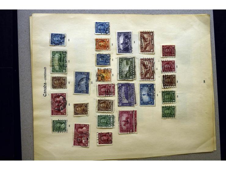 1851/1935, gestempelte Sammlung mit u.a. Mi.-Nr. 1, 2, 3 (2), 4, 5, 7, 8, 9 (Fotoattest Greene), 38-53 etc., die Erhaltung re