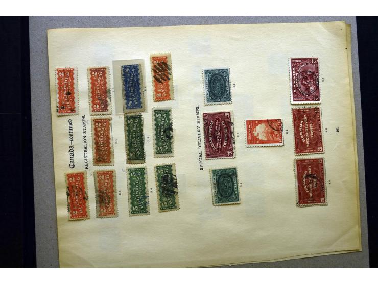 1851/1935, gestempelte Sammlung mit u.a. Mi.-Nr. 1, 2, 3 (2), 4, 5, 7, 8, 9 (Fotoattest Greene), 38-53 etc., die Erhaltung re