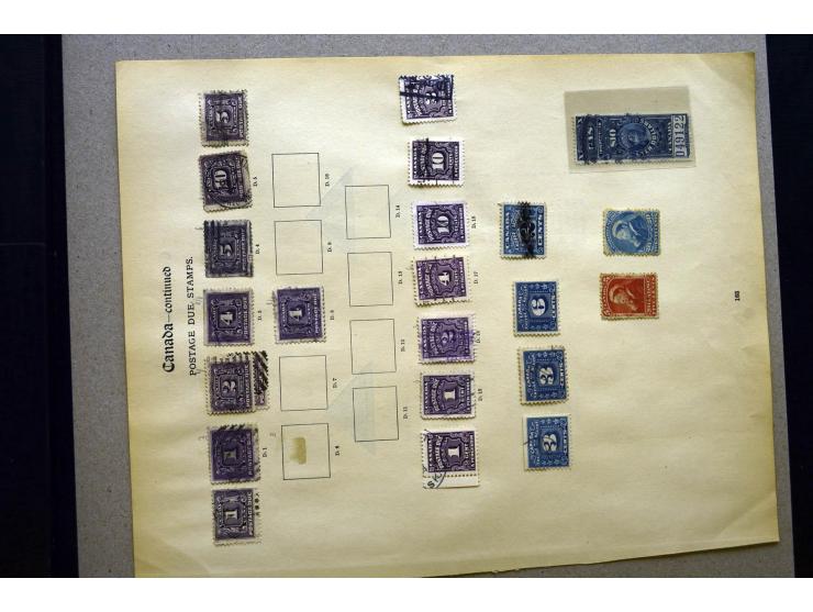 1851/1935, gestempelte Sammlung mit u.a. Mi.-Nr. 1, 2, 3 (2), 4, 5, 7, 8, 9 (Fotoattest Greene), 38-53 etc., die Erhaltung re