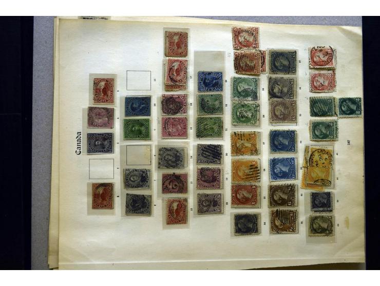 1851/1935, gestempelte Sammlung mit u.a. Mi.-Nr. 1, 2, 3 (2), 4, 5, 7, 8, 9 (Fotoattest Greene), 38-53 etc., die Erhaltung re