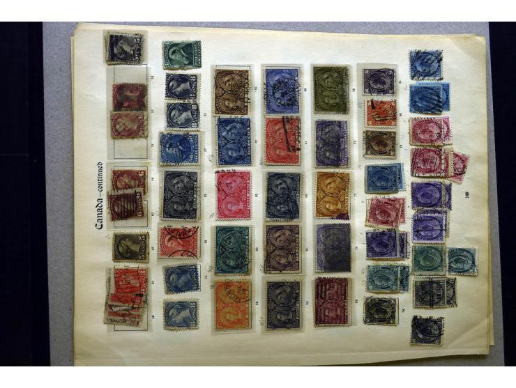 1851/1935, gestempelte Sammlung mit u.a. Mi.-Nr. 1, 2, 3 (2), 4, 5, 7, 8, 9 (Fotoattest Greene), 38-53 etc., die Erhaltung re