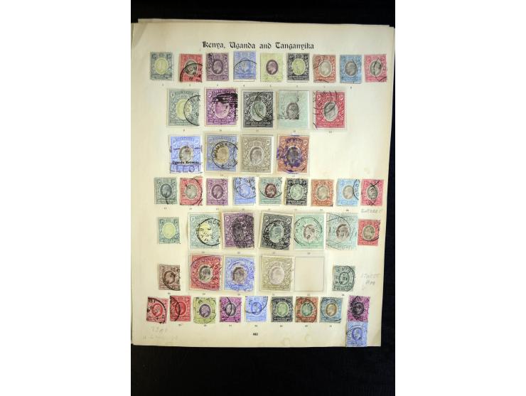 1903/35, fast ausschließlich gestempelte Sammlung mit guten Ausgaben, hohe Werte teils fiskalisch entwertet, ex Sammlung "Fra