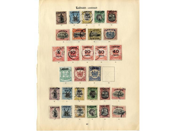 1879/1904, ungebrauchte und gestempelte Sammlung mit besseren Werten und Sätzen, ex Sammlung "Frankfurt"