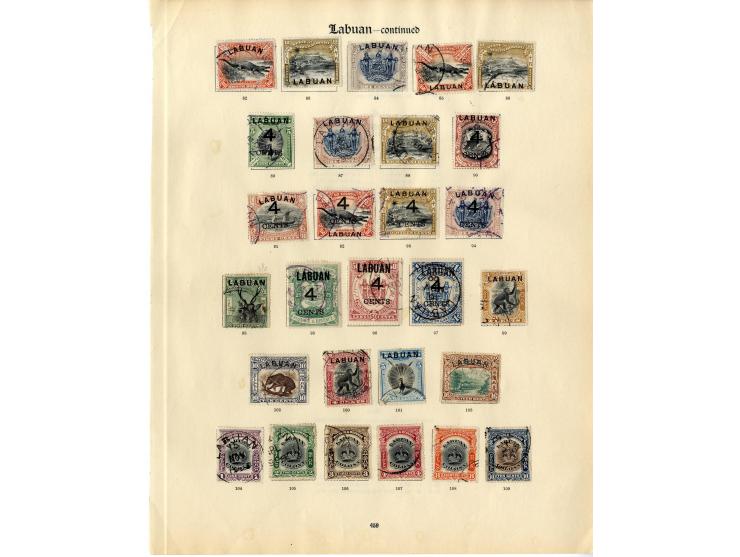 1879/1904, ungebrauchte und gestempelte Sammlung mit besseren Werten und Sätzen, ex Sammlung "Frankfurt"