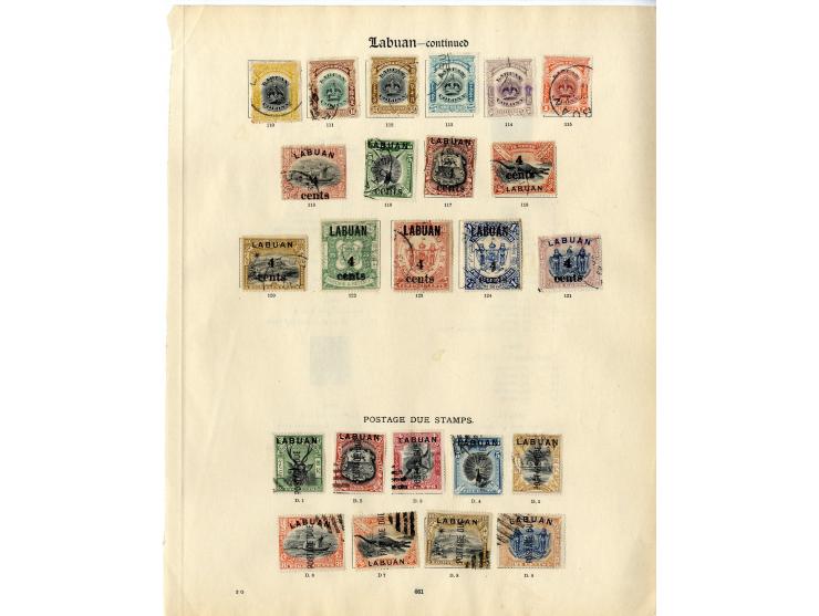 1879/1904, ungebrauchte und gestempelte Sammlung mit besseren Werten und Sätzen, ex Sammlung "Frankfurt"
