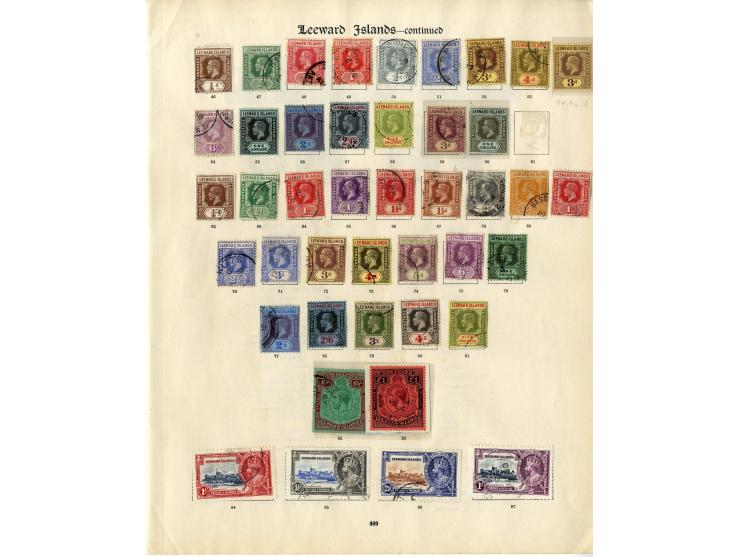 1890/1935, ungebrauchte und meist gestempelte Sammlung mit guten Werten und Sätzen, ex Sammlung "Frankfurt"