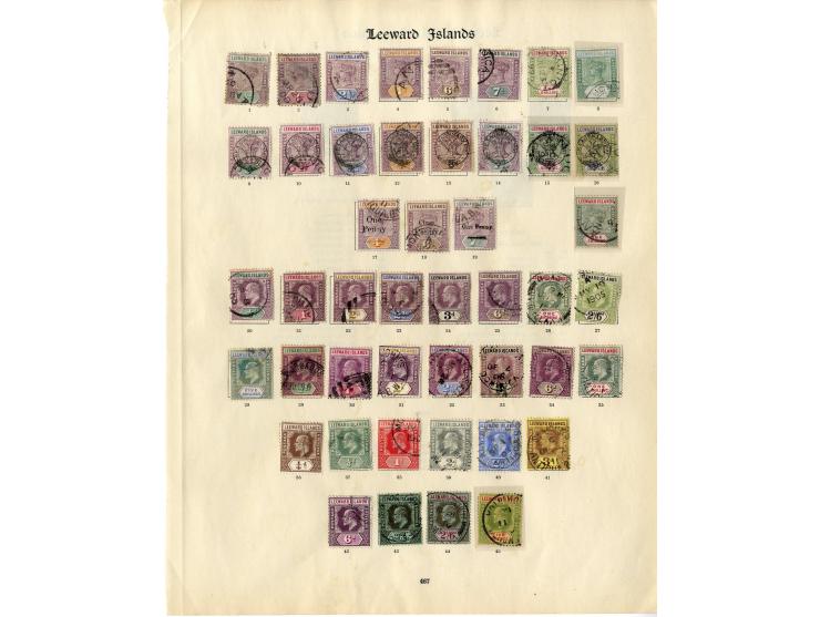 1890/1935, ungebrauchte und meist gestempelte Sammlung mit guten Werten und Sätzen, ex Sammlung "Frankfurt"