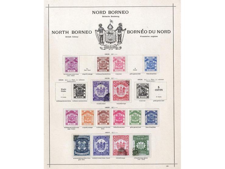 1867/1915 (ca.), ungebrauchte und gestempelte alte Sammlung mit diversen $-Werten; weniges leicht haftend