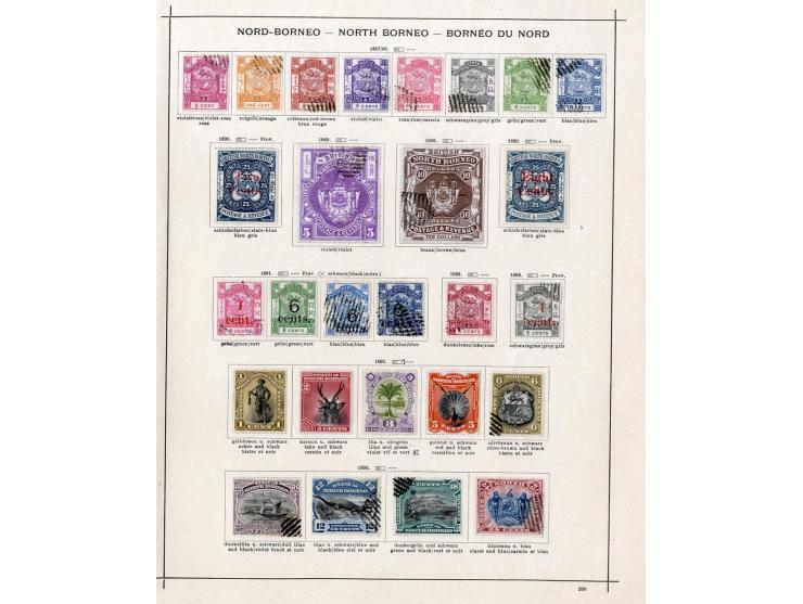 1867/1915 (ca.), ungebrauchte und gestempelte alte Sammlung mit diversen $-Werten; weniges leicht haftend
