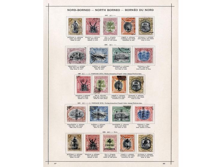 1867/1915 (ca.), ungebrauchte und gestempelte alte Sammlung mit diversen $-Werten; weniges leicht haftend