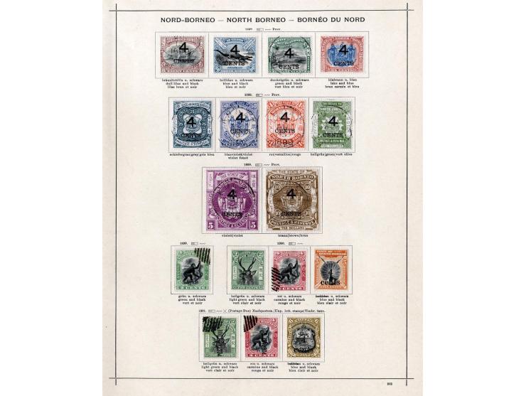 1867/1915 (ca.), ungebrauchte und gestempelte alte Sammlung mit diversen $-Werten; weniges leicht haftend