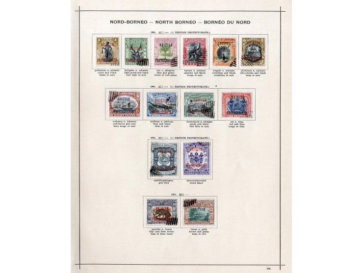 1867/1915 (ca.), ungebrauchte und gestempelte alte Sammlung mit diversen $-Werten; weniges leicht haftend