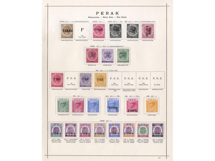 1867/1915 (ca.), ungebrauchte und gestempelte alte Sammlung mit diversen $-Werten; weniges leicht haftend