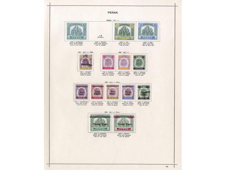 1867/1915 (ca.), ungebrauchte und gestempelte alte Sammlung mit diversen $-Werten; weniges leicht haftend