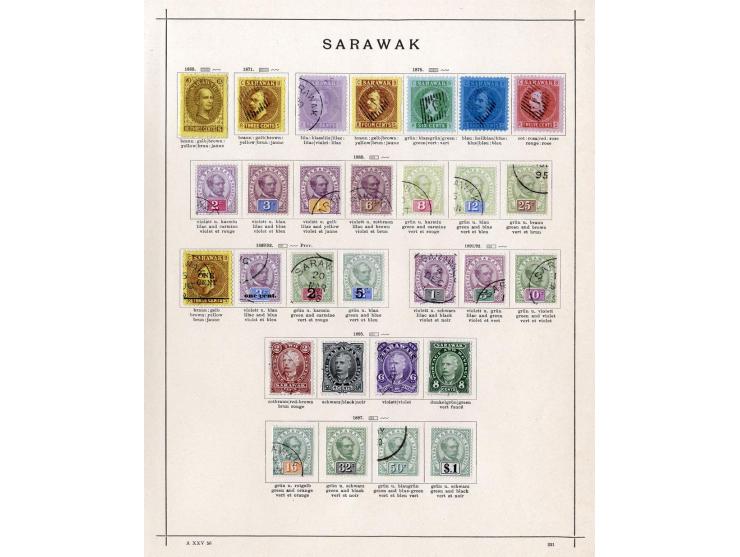 1867/1915 (ca.), ungebrauchte und gestempelte alte Sammlung mit diversen $-Werten; weniges leicht haftend