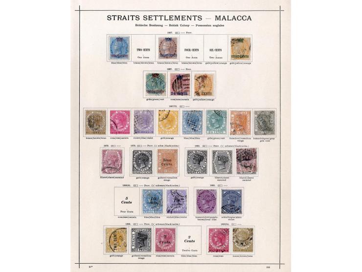 1867/1915 (ca.), ungebrauchte und gestempelte alte Sammlung mit diversen $-Werten; weniges leicht haftend