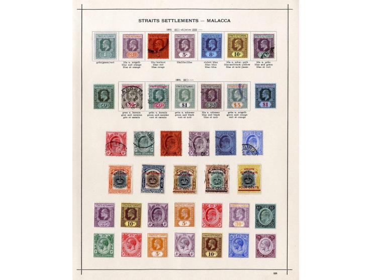 1867/1915 (ca.), ungebrauchte und gestempelte alte Sammlung mit diversen $-Werten; weniges leicht haftend