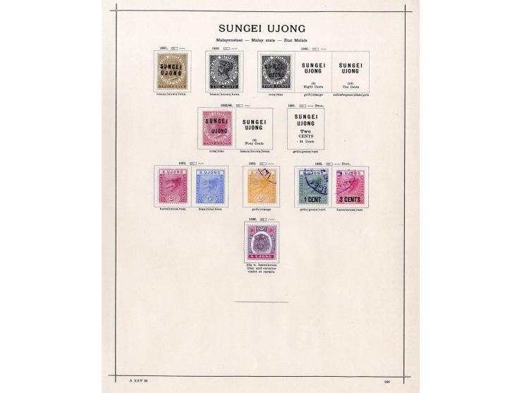 1867/1915 (ca.), ungebrauchte und gestempelte alte Sammlung mit diversen $-Werten; weniges leicht haftend