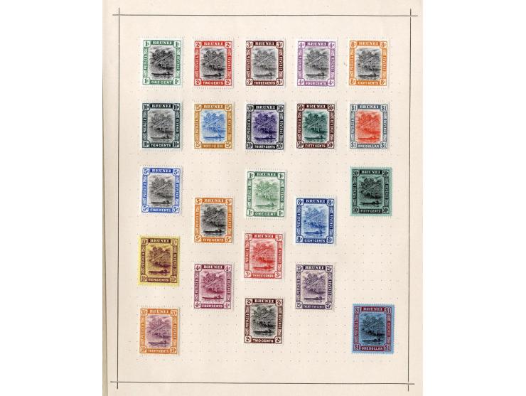 1867/1915 (ca.), ungebrauchte und gestempelte alte Sammlung mit diversen $-Werten; weniges leicht haftend