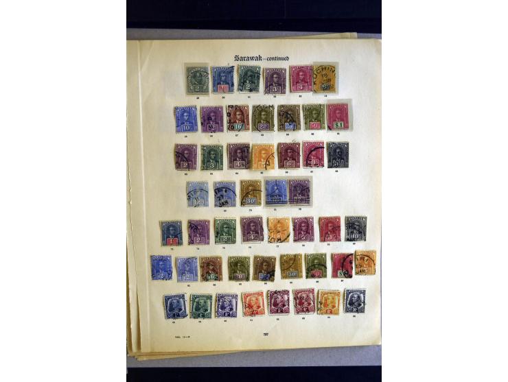 1884/1941, überwiegend gestempelte Sammlung ex Johor bisTrengganu sowie Malaiischer Staatenbund mit vielen guten Werten und S