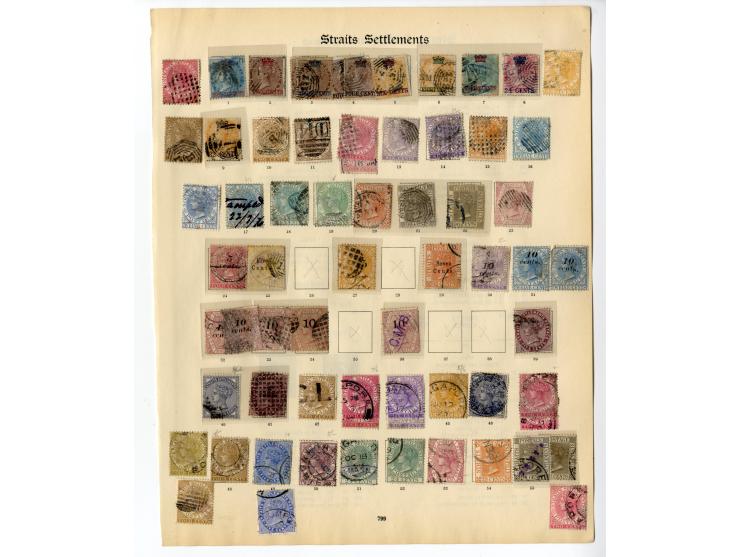 1867/1936, überwiegend gestempelte Sammlung mit u.a. Mi.-Nr. 1-9, 91 "SPECIMEN" etc., ex Sammlung "Frankfurt"