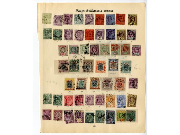 1867/1936, überwiegend gestempelte Sammlung mit u.a. Mi.-Nr. 1-9, 91 "SPECIMEN" etc., ex Sammlung "Frankfurt"