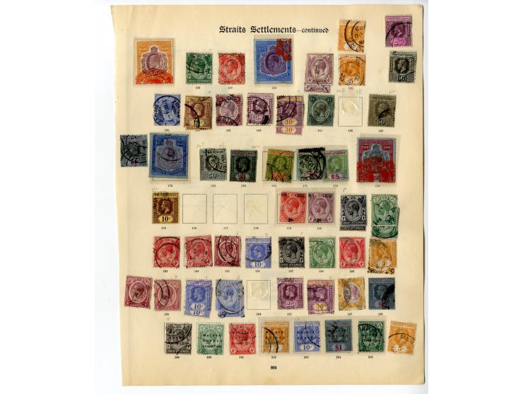 1867/1936, überwiegend gestempelte Sammlung mit u.a. Mi.-Nr. 1-9, 91 "SPECIMEN" etc., ex Sammlung "Frankfurt"