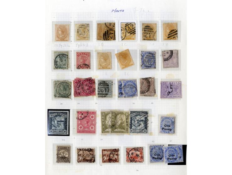 1860/1997, ungebrauchte und gestempelte Sammlung mit u.a. Mi.-Nr. 1, 10, 14, 56-63, 79, 80, 96 etc., ex Sammlung "Frankfurt"