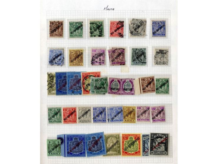 1860/1997, ungebrauchte und gestempelte Sammlung mit u.a. Mi.-Nr. 1, 10, 14, 56-63, 79, 80, 96 etc., ex Sammlung "Frankfurt"