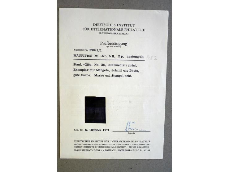 1848/1935, überwiegend gestempelte Sammlung mit Mi.-Nr. 4II (2), 3III (2), 3IV (2+Paar), 4IV, 3V (2), 4V (3), 5 (6), 6, 7 (3)