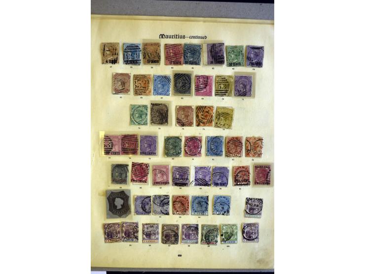 1848/1935, überwiegend gestempelte Sammlung mit Mi.-Nr. 4II (2), 3III (2), 3IV (2+Paar), 4IV, 3V (2), 4V (3), 5 (6), 6, 7 (3)