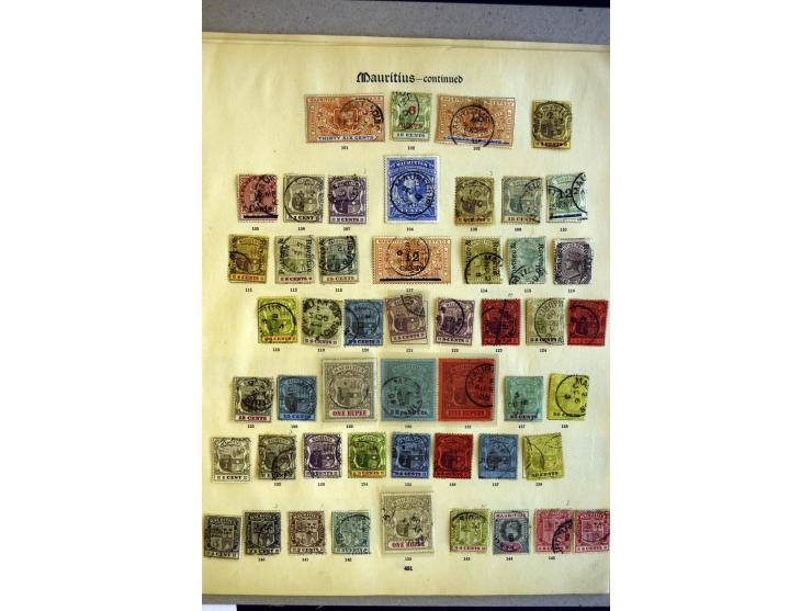 1848/1935, überwiegend gestempelte Sammlung mit Mi.-Nr. 4II (2), 3III (2), 3IV (2+Paar), 4IV, 3V (2), 4V (3), 5 (6), 6, 7 (3)