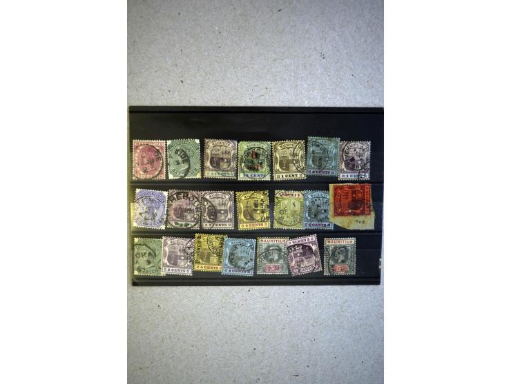 1848/1935, überwiegend gestempelte Sammlung mit Mi.-Nr. 4II (2), 3III (2), 3IV (2+Paar), 4IV, 3V (2), 4V (3), 5 (6), 6, 7 (3)