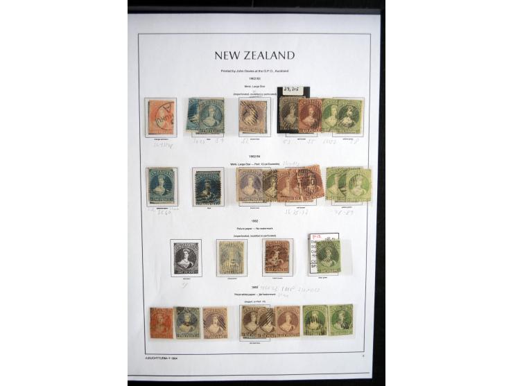 1855/1952, überwiegend gestempelte Sammlung, dabei Chalon Heads stark spezialisisert mit u.a. Mi.-Nr. 1, 2, 3, 4, 5, 6, 10 et