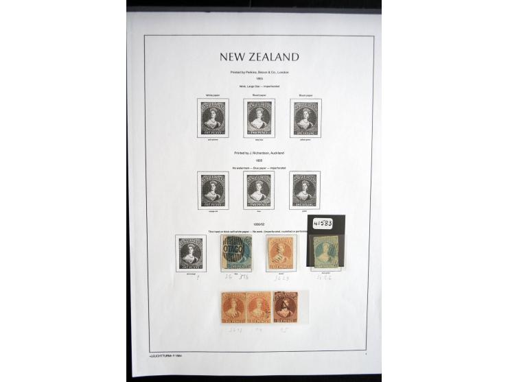 1855/1952, überwiegend gestempelte Sammlung, dabei Chalon Heads stark spezialisisert mit u.a. Mi.-Nr. 1, 2, 3, 4, 5, 6, 10 et