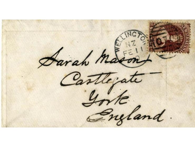 1858/71, 15 frankierte Briefe der Chalon-Ausgaben, dabei interessante Inlandspost sowie Briefe nach England und Australien, e