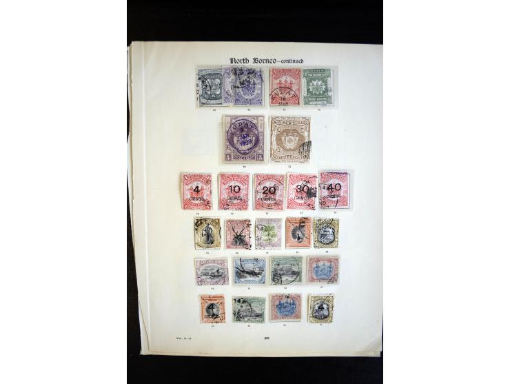 1883/1931, überwiegend gestempelte reichhaltige Sammlung mit besseren Ausgaben, meist Ortsstempel, ex Sammlung "Frankfurt"