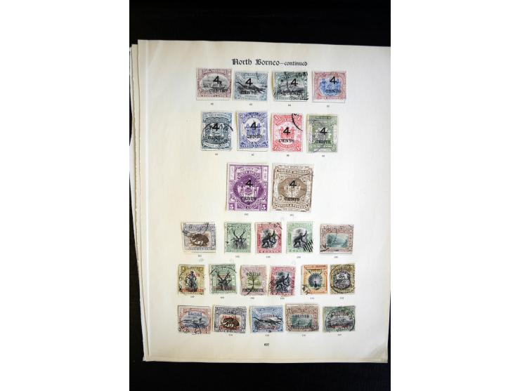 1883/1931, überwiegend gestempelte reichhaltige Sammlung mit besseren Ausgaben, meist Ortsstempel, ex Sammlung "Frankfurt"